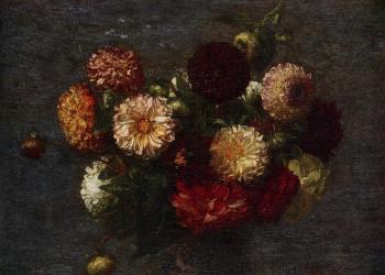 Henri Fantin-Latour : Chrysanthemums III